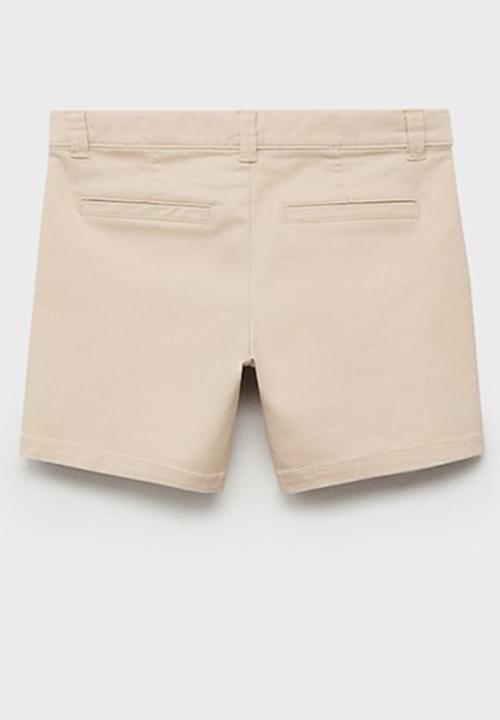 MANGO - Bermudas berchi - light/pastel brown