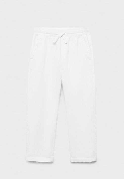 MANGO - Trousers ivan - white