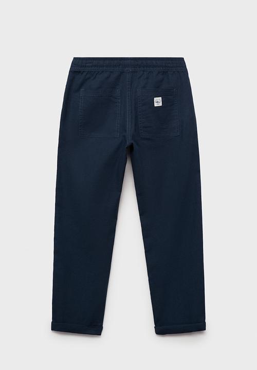 MANGO - Trousers ivan - navy