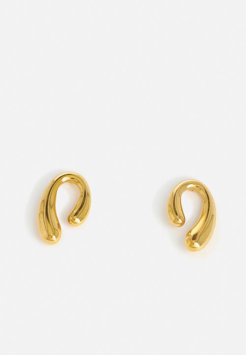 Zoe on Trend - Modern Styled Earring - gold