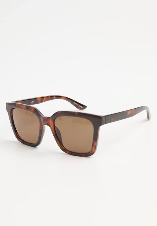MANGO - Mabel sunglasses - dark brown