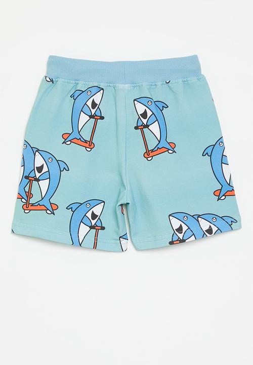 Pop Candy - Drawstring shorts - blue