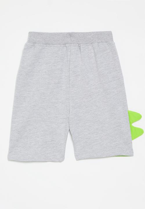 Pop Candy - Shorts - grey & green