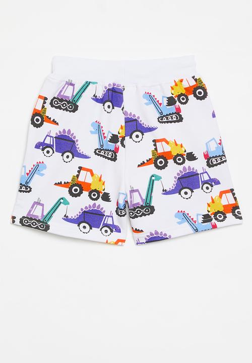 Pop Candy - Drawstring shorts - white