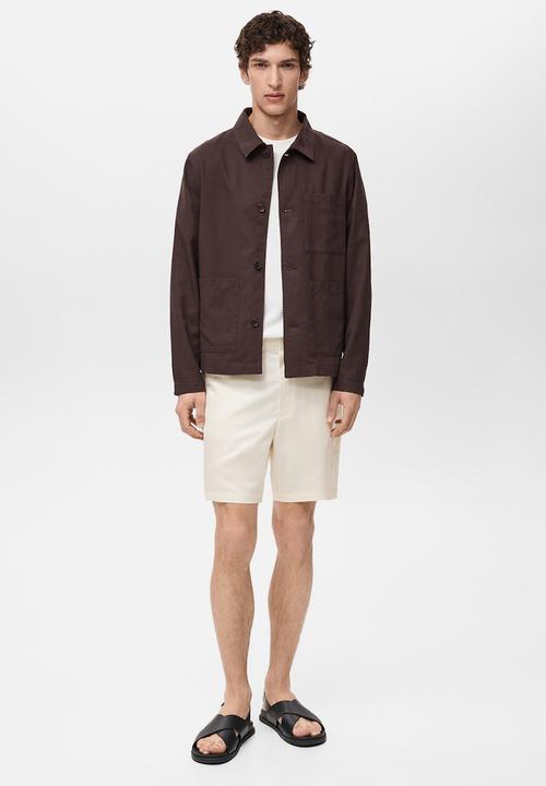 MANGO - Bermudas DARB - Light Beige