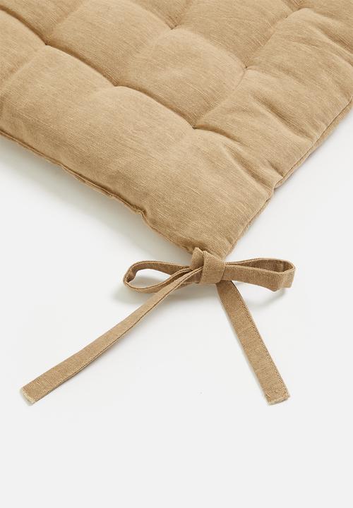 H&S - Chair pad - Toffee  