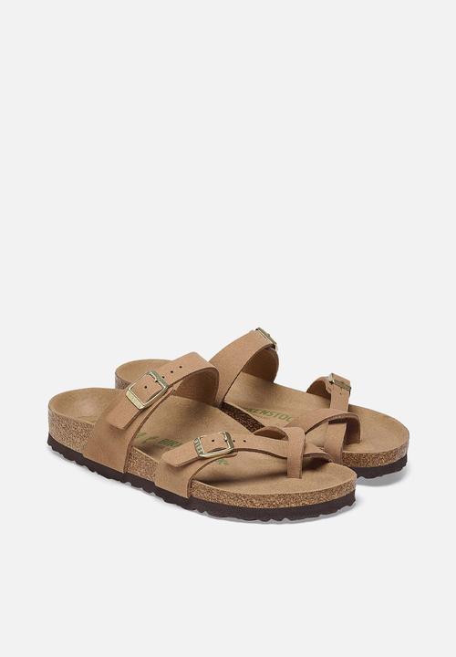 Birkenstock - Mayari regular - soft birki vegan pecan