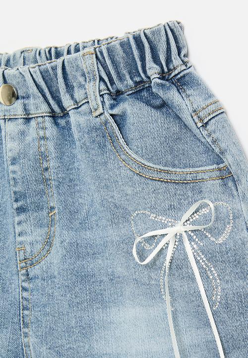 Pop Candy - Denim shorts - blue