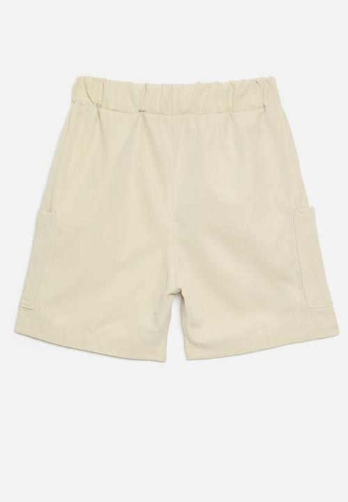 Pop Candy - Turn up shorts - beige