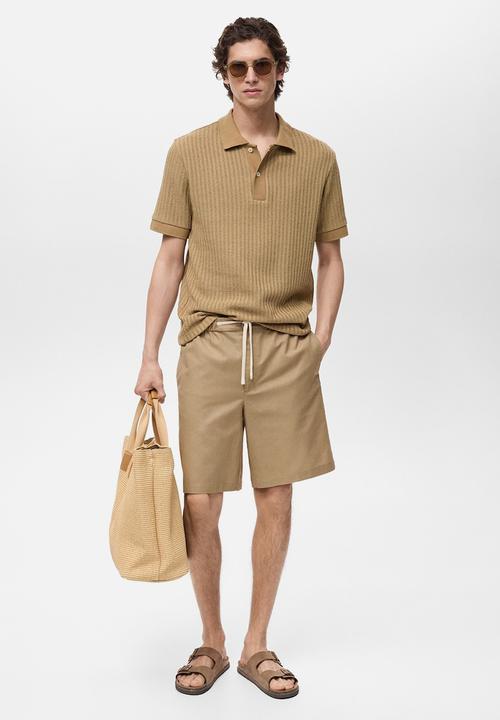 MANGO - Bermudas CABRERA - Beige