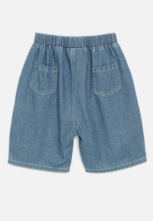 Pop Candy - Denim shorts - blue