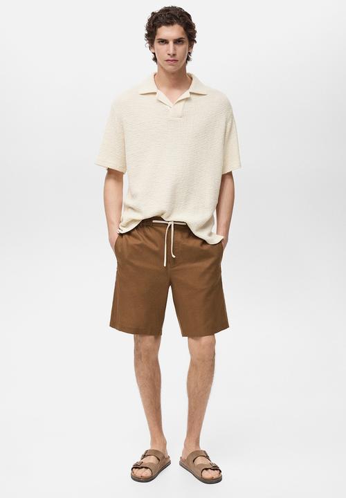 MANGO - Bermudas CABRERA - Medium Brown