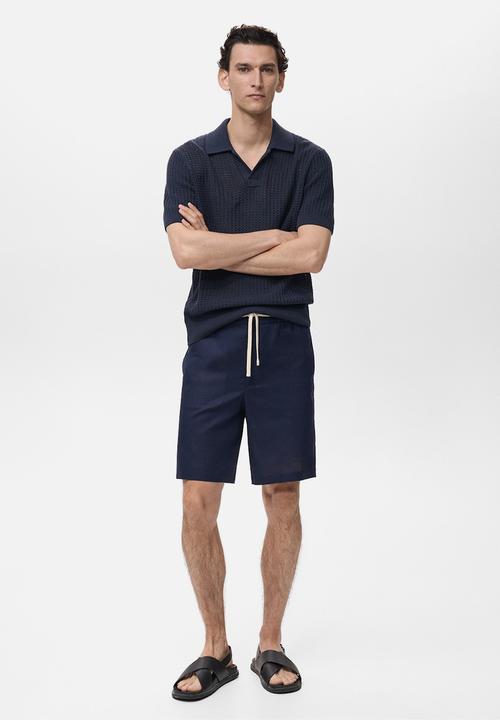 MANGO - Bermudas CABRERA - Dark Blue