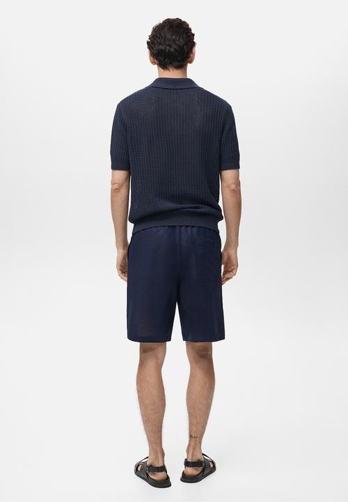 MANGO - Bermudas CABRERA - Dark Blue