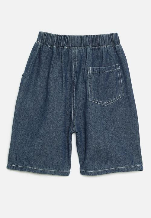 Pop Candy - Denim shorts - blue
