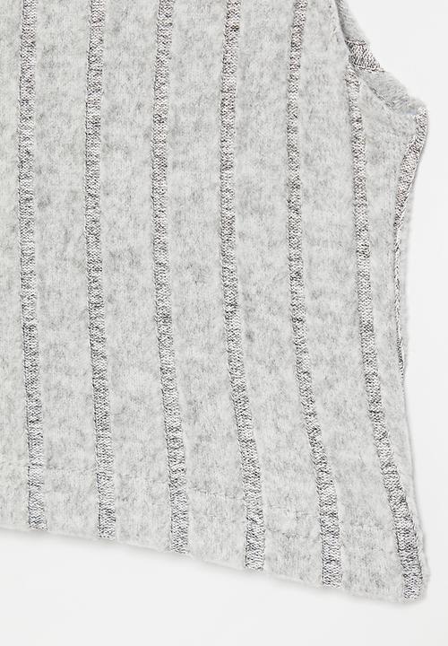 Pop Candy - Cropped tee - grey
