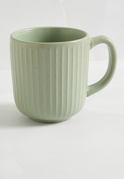 Excellent Houseware - Mug stoneware 360ml 3ass clrs set of 3 - multi