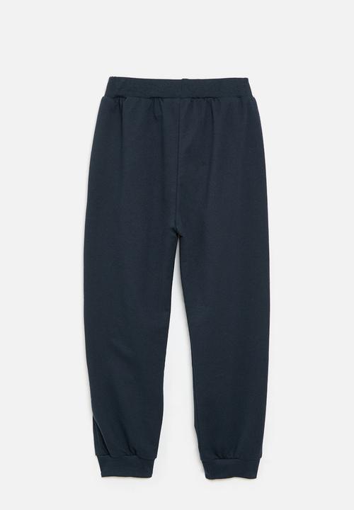 Pop Candy - Printed jogger-navy blue