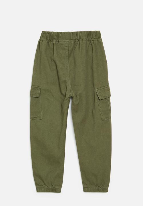 Pop Candy - Utility jogger-green