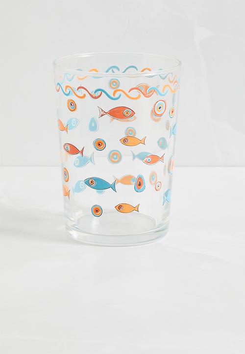 Excellent Houseware - Drinking glass set of 2 - multi