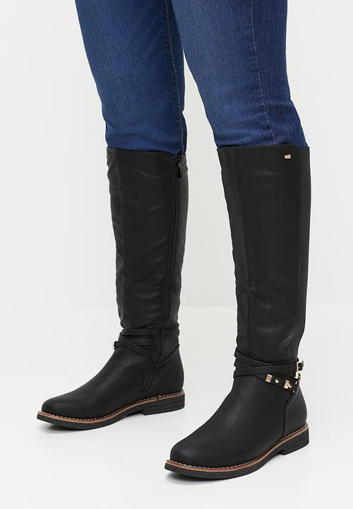 Miss Black - Dolinde 1 riding boot - black