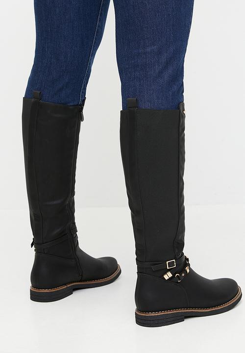 Miss Black - Dolinde 1 riding boot - black