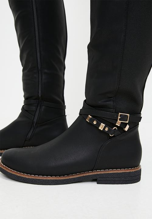 Miss Black - Dolinde 1 riding boot - black