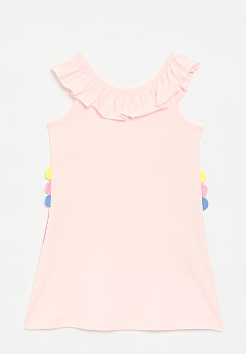Pop Candy - Printed dress- orange