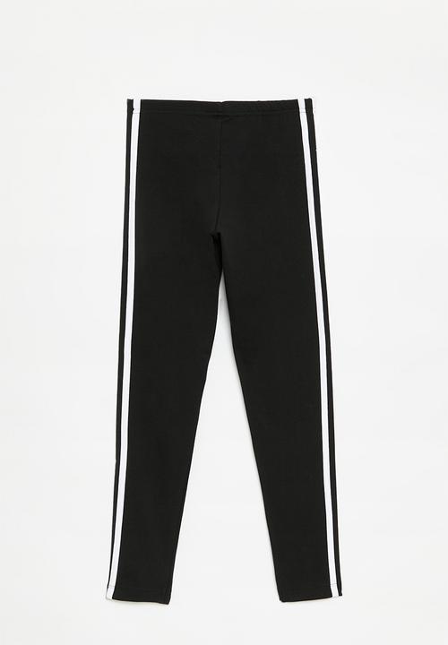 adidas Originals - 3 Stripes Legging Y F25 - Black
