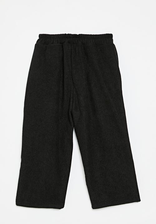 Pop Candy - Cord trousers - black