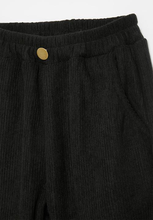 Pop Candy - Cord trousers - black