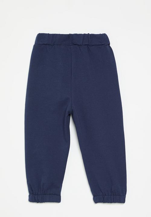Pop Candy - Cuffed jogger -navy blue