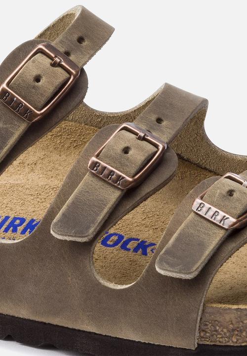 Birkenstock - Florida BS oiled leahter - tobacco brown