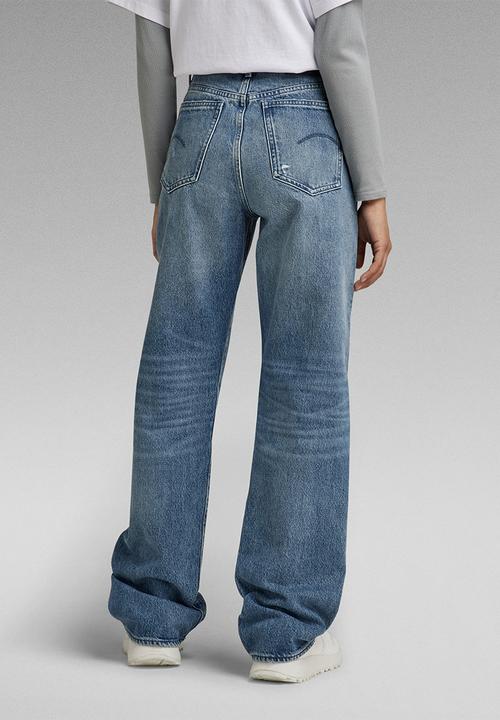 G-STAR - Tedie ultra high straight - blue