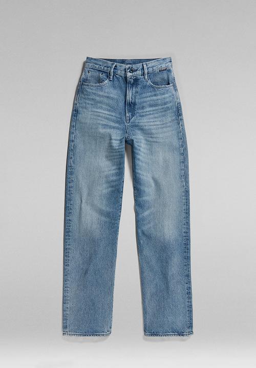 G-STAR - Tedie ultra high straight - blue