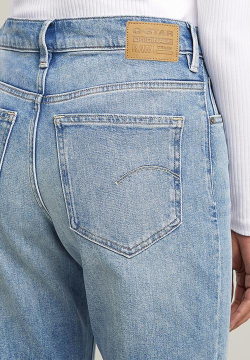 G-STAR - Viktoria High Straight Jeans Wmn - Vintage Olympic Blue