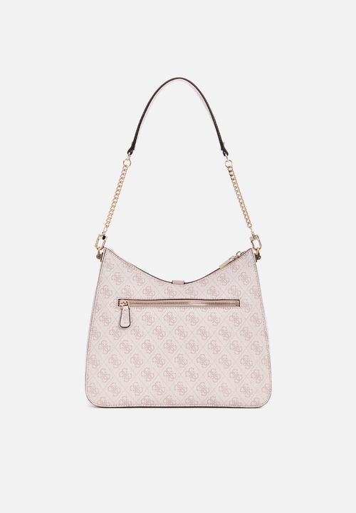 GUESS - Zamira hobo shoulder - orchid logo
