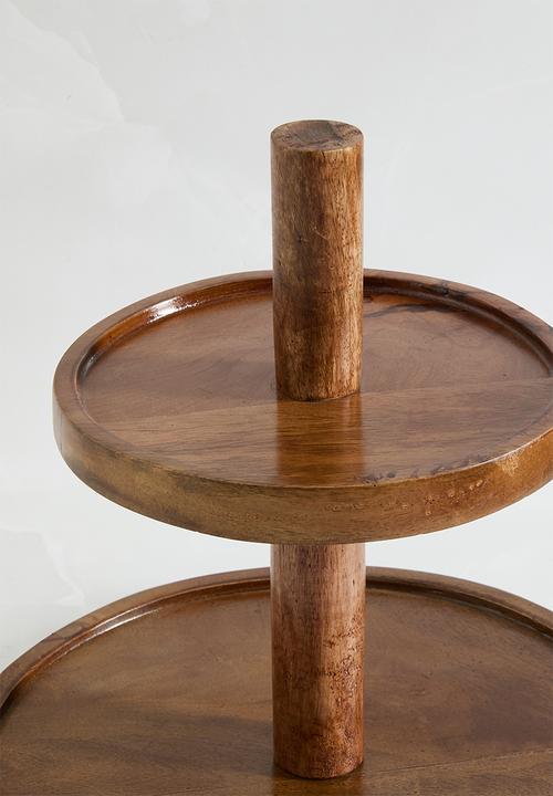 Sixth Floor - Kiwi wooden 2 tier server - Natural