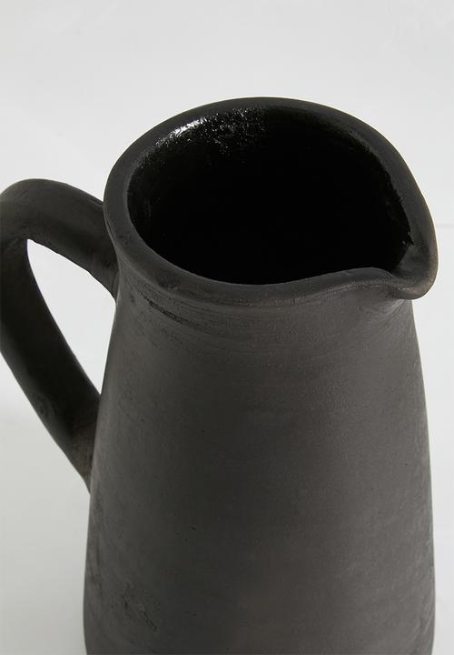 Sixth Floor - Terracotta water jug - Black