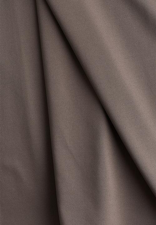 H&M - Microfibre strappy top - dark greige