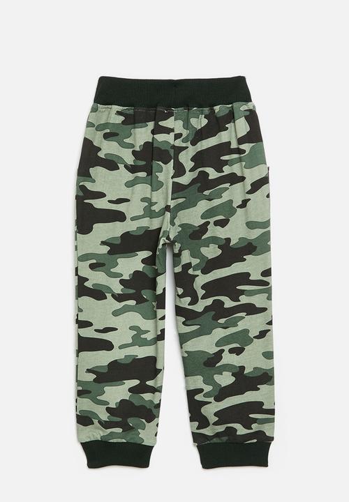 Pop Candy - Camo jogger - dark grey