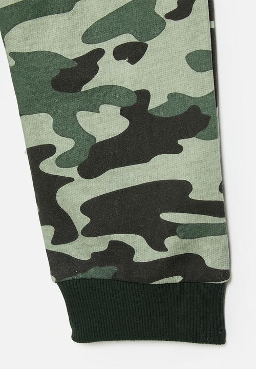 Pop Candy - Camo jogger - dark grey
