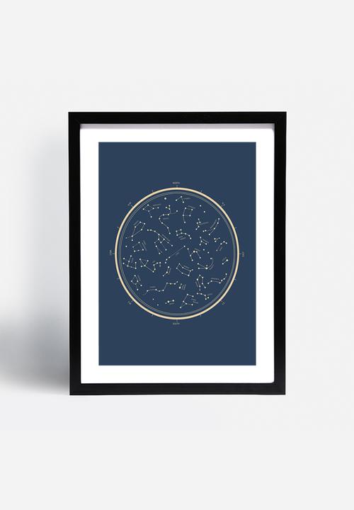 The Glass Mountain - Star Chart