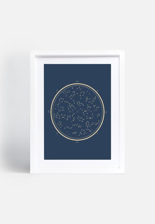 The Glass Mountain - Star Chart
