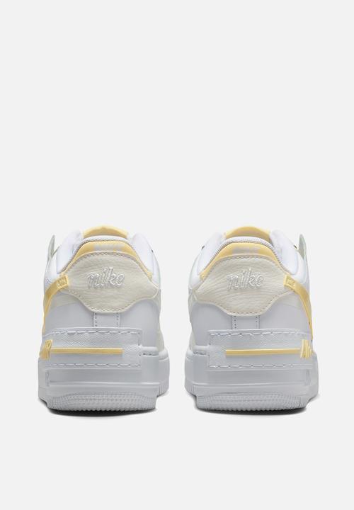 nike air force 1 shadow yellow tick