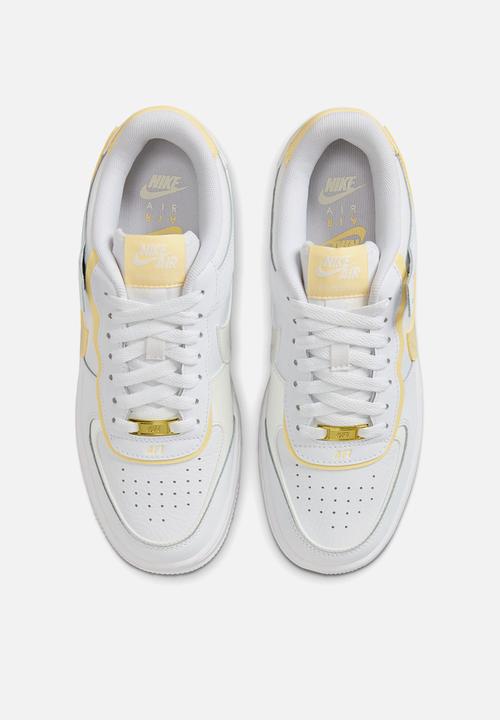 nike air force 1 shadow yellow tick