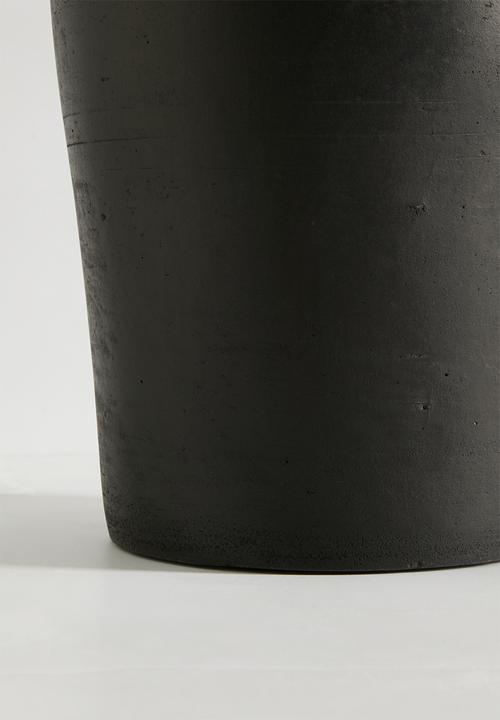 Sixth Floor - Black Terracotta Vase