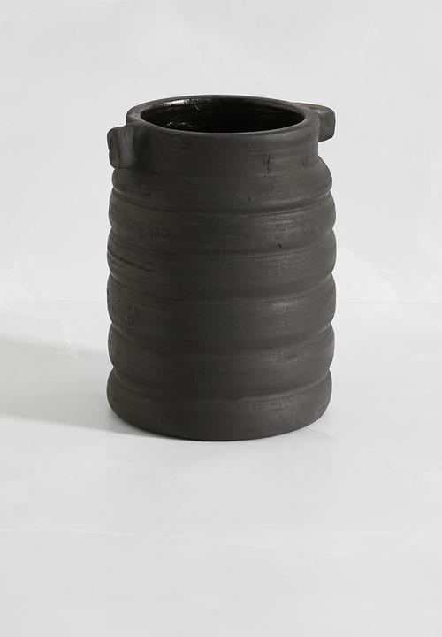 Sixth Floor - Terracotta utensil holder - Black