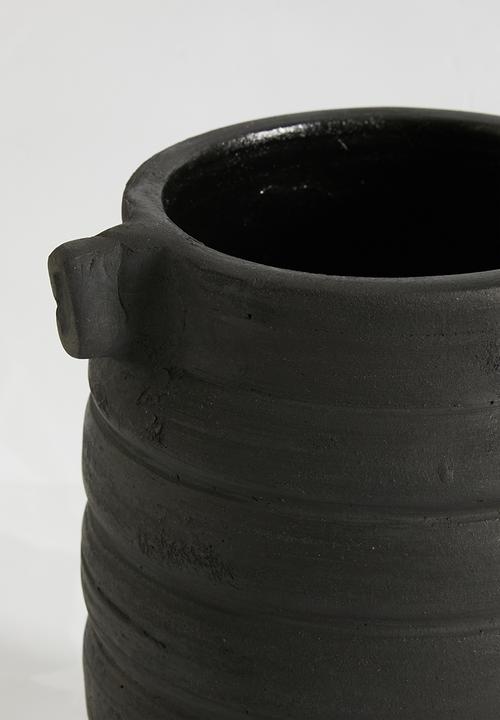 Sixth Floor - Terracotta utensil holder - Black