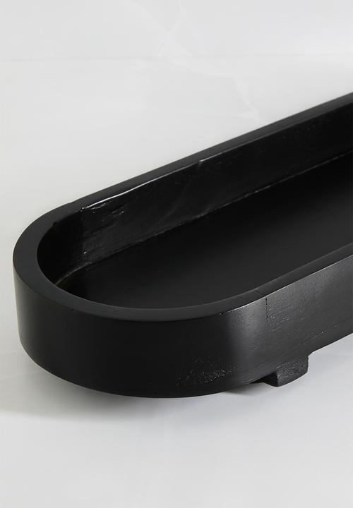 Sixth Floor - Wooden baguette server - Black